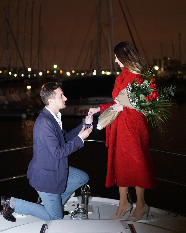 Romantik Dogum Gunu Organizasyonu Deryachting